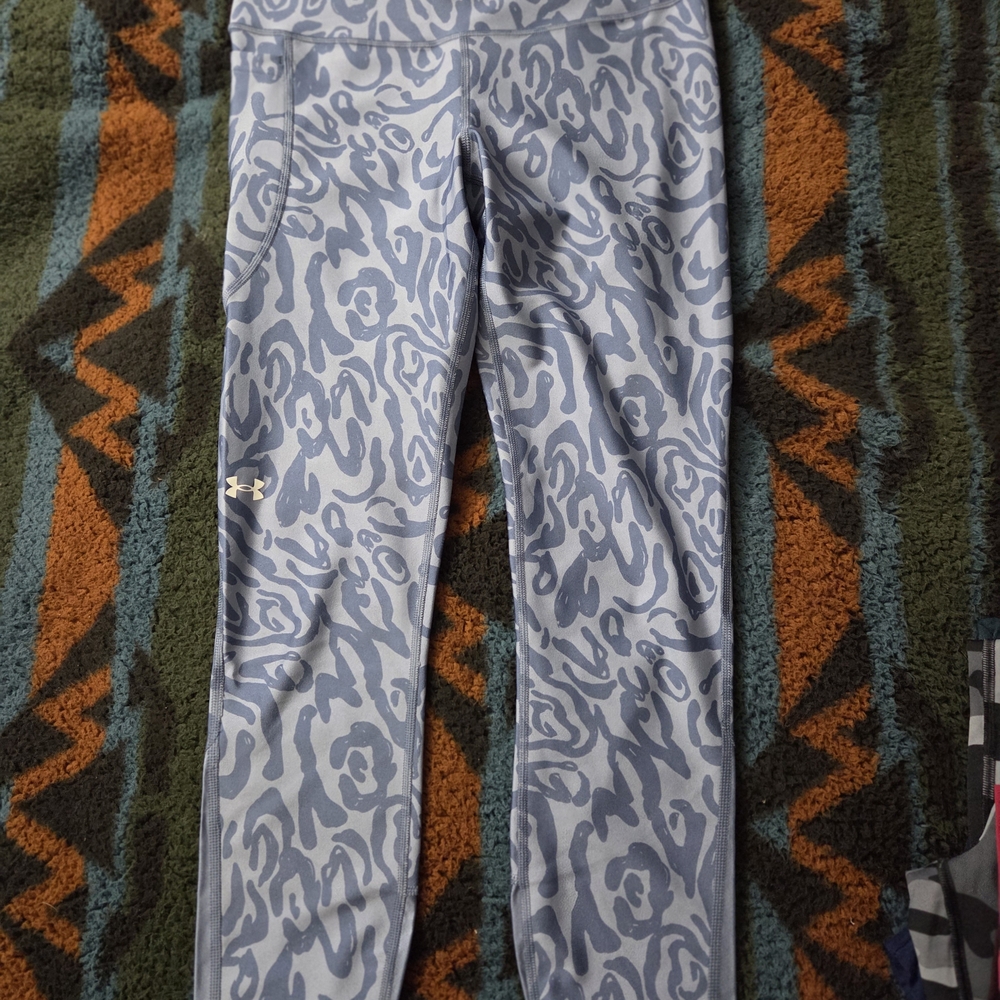 Under Armour Gray Patterned Leggings